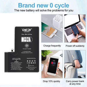 Batería de iones de litio de alta calidad para iPhone, batería de 0 ciclos, 5, 6, 6 <span class=keywords><strong>PLUS</strong></span>, <span class=keywords><strong>6s</strong></span>, 6 P, 6SP, 7, 7P, 8, 8P, X, Xs Max, 12, 13, 14 Pro - Product Image 5