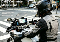 Caméra embarquée Aoocci C9 ProMax avec écran partagé, CarPlay, Android Auto sans fil, vision avant et arrière, navigation GPS, affichage 1440x720