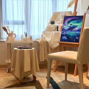 Sáng Trong Bóng Tối Scratch Nghệ Thuật Cầu Vồng Sơn Giấy, Vui Vẻ Ma Thuật DIY Phác Thảo Thẻ Scratchboard Cho Teen & Người Lớn (Cá Heo) - Product Image 2