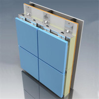 Bon prix Trespa de revêtement de mur extérieur panneaux d'acp acm panneau Composite En Aluminium prix