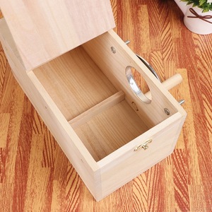 Joysing dayanıklı Budgie kuş yuva kutusu ev kuşlar Parrotlets için yüksek kaliteli ahşap yetiştiriciliği kutusu çevre dostu çiftleşme kutusu - Product Image 2