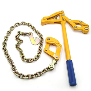 Estrattore <span class=keywords><strong>per</strong></span> barra di filettatura a catena di scimmia resistente con finitura verniciata gialla - Product Image 1