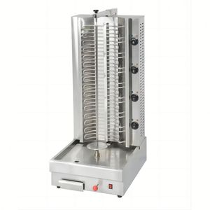 <span class=keywords><strong>Asador</strong></span> de Carbón Shawarma Horizontal de <span class=keywords><strong>Mesa</strong></span> con 3 Quemadores de Acero Inoxidable, Máquina para Cocinar - Product Image 3