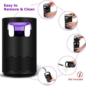 <span class=keywords><strong>Piège</strong></span> à insectes électrique USB sans bruit ni rayonnement, photocatalytique, <span class=keywords><strong>anti</strong></span>-moustiques, lampe tue-insectes solide, écologique, sans plastique - Product Image 1