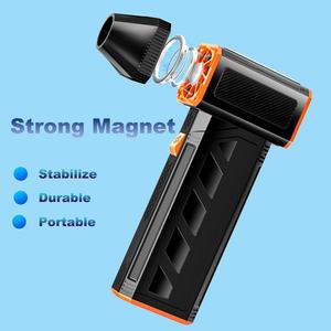 Souffleur d'air comprimé CCV 120000 tr/min, nettoyeur de clavier PC électrique sans fil, 3 vitesses réglables, rechargeable, trois vents pour voiture - Product Image 4