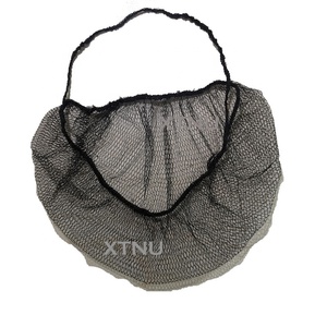 Couvre-barbe jetable en nylon <span class=keywords><strong>blanc</strong></span>/noir / Filet à barbe en maille / Snoods - Product Image 1