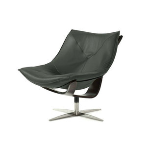 Muebles de Sala de Estar de Alta Gama, Sillón Reclinable Giratorio de Metal de Diseño Moderno, Sillón Europeo para Sala de Estar, para Villa y Bar - Product Image 2