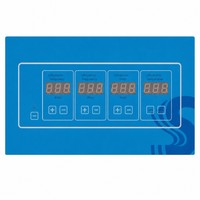 Pembersih Ultrasonik Elektrik 45/80/100kHz Frekuensi Dapat Diatur Layar Digital Timer Fungsi Pemanas Pengoperasian Mudah UC-20SDII