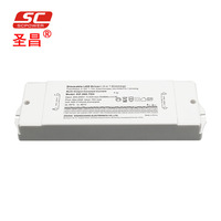 Driver LED SURETRON 60W intelligent et mince, à courant constant, dimmable par Triac, pour éclairage de jardin