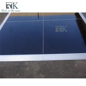 Piste de danse de haute qualité avec plate-forme noire et bords en aluminium - Product Image 6