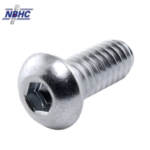 Thép carbon đen đầy đủ ren din7380 vít Allen chính bu lông <span class=keywords><strong>M2</strong></span>.5 m3 M4 M5 nút Đầu ổ cắm bu lông bu lông - Product Image 5