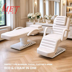 Cama de Belleza Moderna y Lujosa para Salón, con Reposabrazos, Respaldo Ajustable y Luz LED, para Spa de Lujo - Product Image 3