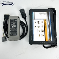 Analyseur de moteur et scanner de diagnostic automobile JCB 2024, ensemble complet avec interface OBD pour Windows, garantie de 2 ans