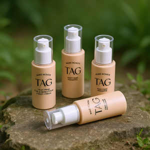Tag Velvet Premium 30Ml Light Beige <b>Foundation</b> For All Skin Types K Beauty Formula - Product Image 3