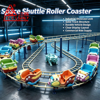 Petit train spatial à glissière pour parc à thème, mini-montagnes russes pour enfants pour jardin, à vendre