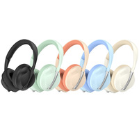 Casque d'écoute sans fil Blue Tooth avec microphone Écouteurs sans fil supra-auriculaires avec microphone Casque d'écoute