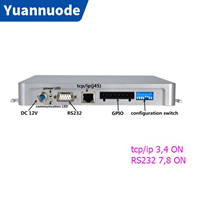 Lecteur RFID UHF longue portée Impinj R2000 pour chronométrage sportif, 860-960 MHz, ISO/IEC 18000-6C 6B EPC Class 1 Gen 2 Passif