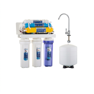 Filtre à eau personnalisé pour robinet de cuisine 7 étapes RO lumière UV sous évier ou comptoir usage domestique purificateur d'eau filtre Machine - Product Image 1
