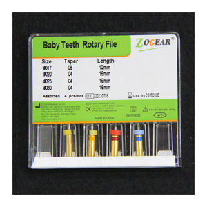 Zogear 10Mm 16Mm Blauw Niti <span class=keywords><strong>Dental</strong></span> Roterende <span class=keywords><strong>Endo</strong></span> Bestand Voor Baby Kinderen - Product Image 2