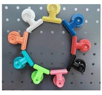Pince de support de trombone forte Clips d'aimant de réfrigérateur Clip d'aimant de réfrigérateur