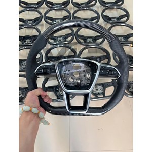 Accesorios Interiores para Automóviles, Volante de Fibra de Carbono para <span class=keywords><strong>Audi</strong></span> 2009 2010 2011 A3 A4 A5 <span class=keywords><strong>S3</strong></span> S4 S5 RS3 RS4 RS5 - Product Image 3