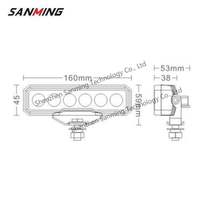 Système d'éclairage automatique 2022 camion 4x4 pièces automobiles rampe système d'éclairage de voiture bande LED
