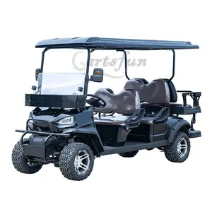 6 kişilik yol Golf arabaları Mini elektrikli araba Golf arabası elektrikli Golf arabası