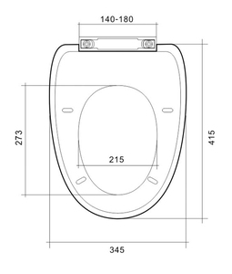 <span class=keywords><strong>Tapa</strong></span> de Asiento de Inodoro <span class=keywords><strong>Universal</strong></span> de Plástico Redonda, Minimalista, de Buena Calidad, Material PP, para Baño Público, <span class=keywords><strong>WC</strong></span> - Product Image 6
