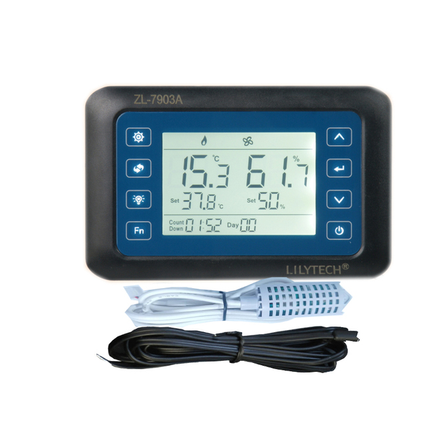 ZL-7903A, New Version Super Multifunctional Automatic Intelligent Humidity and Temperature Incubator Controller,100-240Vac,XM-18