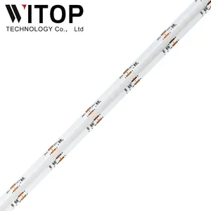 Penjualan terlaris strip COB 840leds/m RGBWW lampu Strip led 12/24V Lumen tinggi COB Led tahan air RGB lampu fleksibel Led