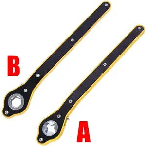 Xe tiết kiệm lao động jack Ratchet cờ lê cắt kéo Jack nhà để xe lốp bánh xe Lug cờ lê xử lý tiết kiệm lao động cờ lê công cụ sửa chữa xe