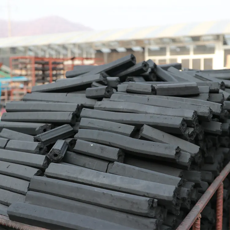 100% Natural Big Stick Sawdust Charcoal In Vietnam Hardwood Charcoal In Lump Shape