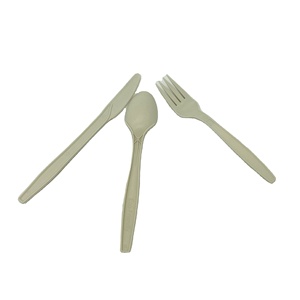 High Quality Plastic Crockery Disposable Cutlery Sets Knives Forks And Spoons Bendable Safe For Kids To Use