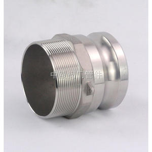 Raccord rapide pour tuyau d'eau en acier inoxydable 304 résistant à la corrosion, filetage mâle DN32 80 de 1 pouce, type F - Product Image 2