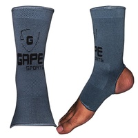 GAPE SPORTS Soporte de Rodilla de Compresión de Alta Calidad, Grueso, Flexible y con Protección Básica, 100% Poliéster/Algodón/Goma para Artes Marciales
