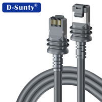 Cable Impermeable de Alta Velocidad de 10 Metros para Starlink Gen 3, Gris, 24AWG 26AWG, Adaptador Compatible con los Estándares STARGEAR, para Comunicación
