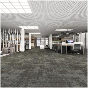 Tapis de sol de bureau 50*50 de haute qualité Tuiles de tapis de bureau modulaires commerciales - Product Image 1