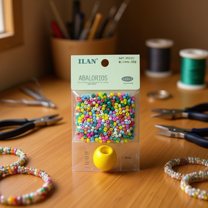 Perline Ilan da 3mm Multicolore per Creazione di Gioielli - Product Image 3