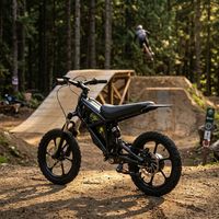 Moto électrique tout-terrain haute performance Yozma 10 Design, 1500W 48V, pour adultes, vitesse 35 km/h, longue autonomie, tout-terrain, motocross.