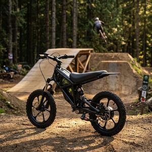 Moto électrique tout-terrain haute performance Yozma 10 Design, 1500W 48V, pour adultes, vitesse 35 km/h, longue autonomie, tout-terrain, <span class=keywords><strong>motocross</strong></span>. - Product Image 2