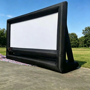 Écran de projection gonflable portable en tissu résistant aux déchirures avec support stable pour <span class=keywords><strong>les</strong></span> rassemblements en cour, <span class=keywords><strong>les</strong></span> roadshows et <span class=keywords><strong>les</strong></span> événements - Product Image 3