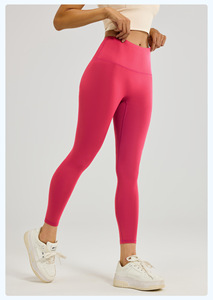 Pantalones de <span class=keywords><strong>yoga</strong></span> sin costuras, transpirables, de cintura alta, leggings deportivos ajustados, pantalones de fitness para mujer, leggings de <span class=keywords><strong>yoga</strong></span> OEM - Product Image 6