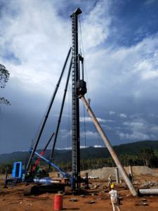 JZB120 diesel martello drive PHC mucchio Cina marca mucchio driver macchina - Product Image 2