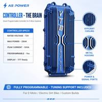 Ansen 72V 45Ah 50Ah Paket Kit Pengontrol Baterai Motor Sistem Tenaga Discharge Tinggi Paket Cair Talaria MX3 MX4 Sur-Ron Light