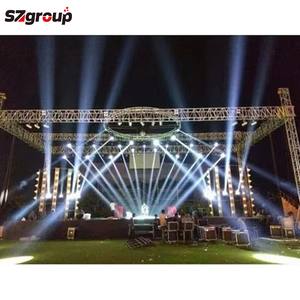 Haute qualité personnalisé Portable Concert Aluminium Truss Stable <span class=keywords><strong>Flat</strong></span> Roof Spigot Trusses pour les événements scéniques contrôlés sur mesure - Product Image 3