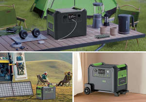 Generador Solar MPPT, Estación de Energía Portátil de 3000W 2000W, Onda Sinusoidal Pura BP120B BP120B, Salida de Energía Solar de 1200W que Proporciona una Gran Potencia - Product Image 4