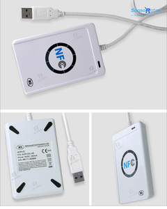 13.56MHz NFC RFID ISO 14443a không tiếp xúc ABS Đầu đọc thẻ nhựa kiểm soát truy cập thanh toán duplicator tương thích <span class=keywords><strong>USB</strong></span> Mạng - Product Image 4