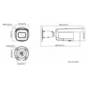DS-2CD2683G2-IZS 8MP AcuSense Motorized Varifocal Bullet IP <b>Camera</b>(No Logo Version) - Product Image 5