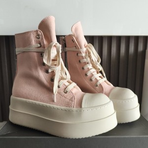 2026 New Style High-<b>Top</b> Casual Canvas Fashion-able Versatile Thick-Tread Height-Enhancing Street Trendy Lace-Up Women's Shoes Sh - Product Image 5