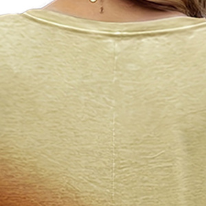 <span class=keywords><strong>Vestito</strong></span> estivo a maniche corte stile Casual minimalista <span class=keywords><strong>arancione</strong></span> Svailable per le donne - Product Image 4